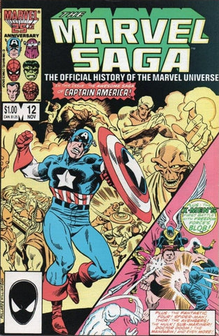 Marvel Saga #12 - Marvel Comics - 1986