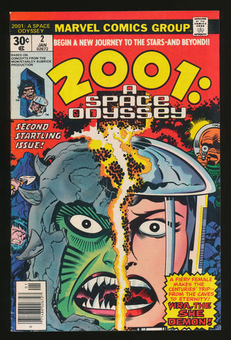 2001: A Space Odyssey #2 - Marvel - 1976 - Pence Copy