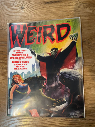 Weird Magazine #2 - Eeerie Publications - 1966 - FACSIMILIE 2023 Reprint