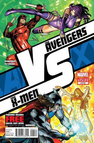 The Avengers Vs The X-Men #4 (of 6) - Marvel Comics - 2012