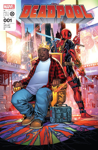 Deadpool #1 - Marvel Comics - 2022 - Notorious B.I.G. Biggie Smalls LTD to 3000