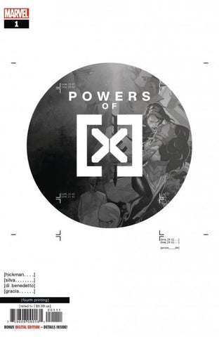 Powers Of X #1 (of 6) - Marvel Comics - 2019 - 4th Printing