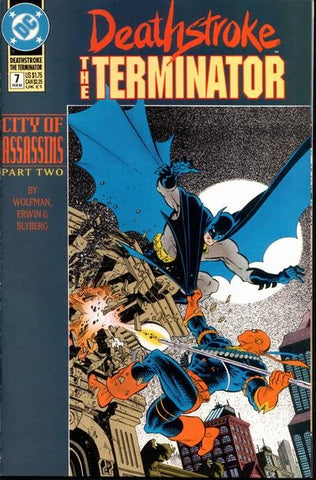 Deathstroke The Terminator #7 - DC Comics - 1992