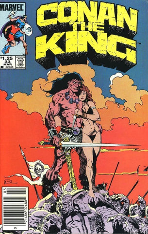 Conan The King #33 - Marvel Comics - 1985