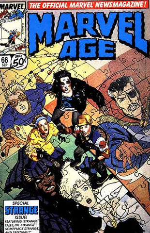 Marvel Age #66 - Marvel Comics - 1988