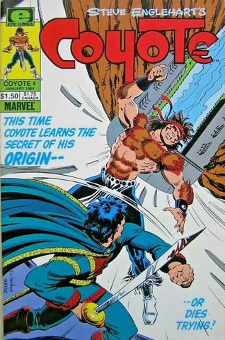 Coyote #4 - Epic Comics -1984