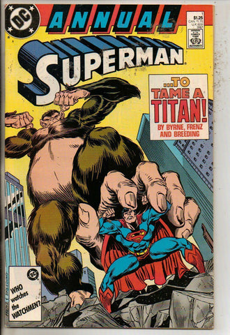 Superman Vol 2 Annual #1 - DC Comics - 1987