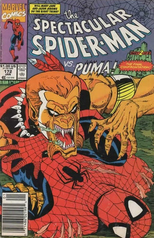 Spectacular Spider-Man #171 - Marvel Comics - 1991