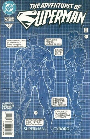 Adventures Of Superman #551 - DC Comics - 1997