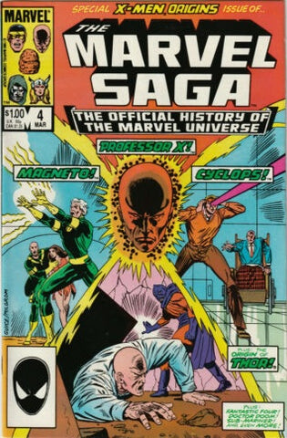 Marvel Saga #4 - Marvel Comics - 1985
