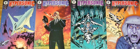 Hypersonic #1 - #4 (Set of four comics) - Dark Horse - 1997