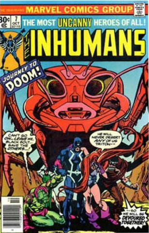 The Inhumans #7 - Marvel Comics - 1976