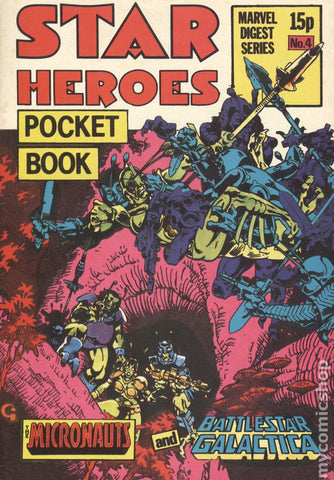 Star Heroes #4 - Marvel Digest Series - 1980