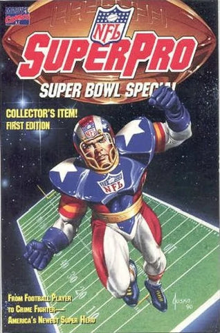 NFL SuperPro Super Bowl Special #1 - Marvel Comics - 1991