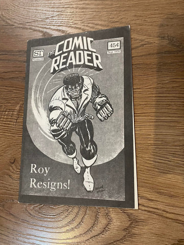 The Comic Reader #110 - Street Enterprises - 1974 - Back Issue