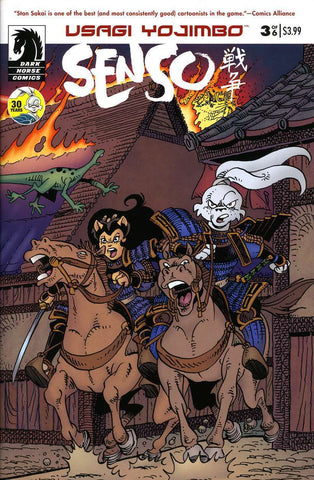 Usagi Yojimbo Senso #3 - Dark Horse Comics - 2014
