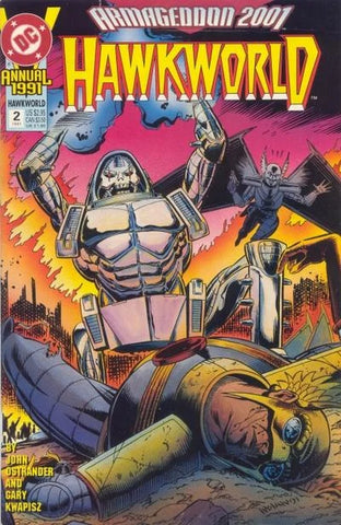 Hawkworld Annual #2 - DC Comics - 1991