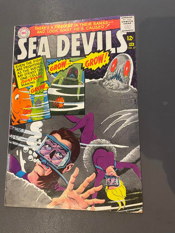 Sea Devils #27 - DC Comics - 1966