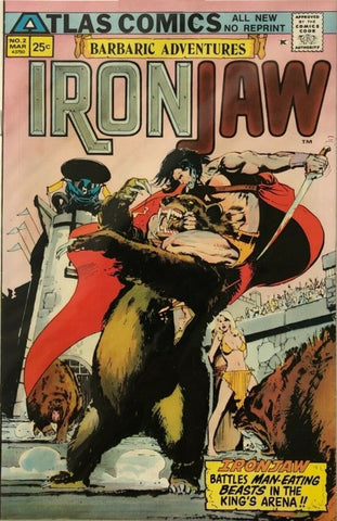 Ironjaw #2 - Atlas Comics - 1975