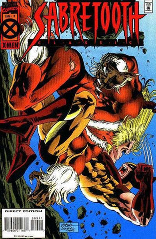 Sabretooth Classic #9 - Marvel Comics - 1995