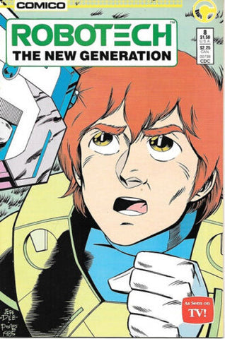 Robotech: The New Generation #8 - Comico - 1986