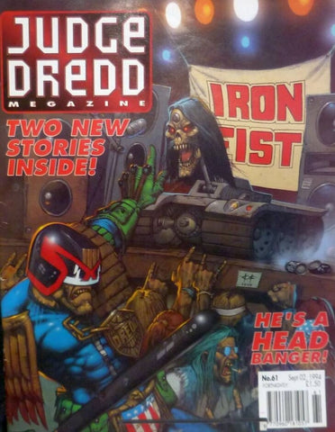 Judge Dredd Megazine #61-#63 (Three Issues) - 1994