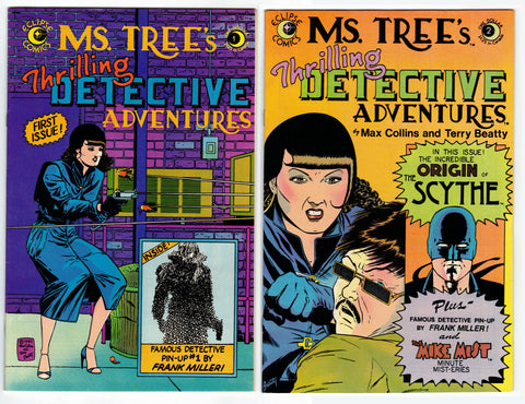 Ms. Tree's Thrilling Detective Adventures #1 - 3 - Eclipse Comics - 1983