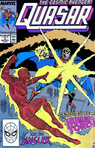 Quasar #3 - Marvel Comics - 1989