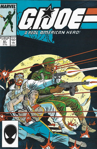 G.I Joe #61 - Marvel Comics - 1987