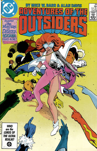Adventures of the Outsiders #34 - DC Comics - 1986