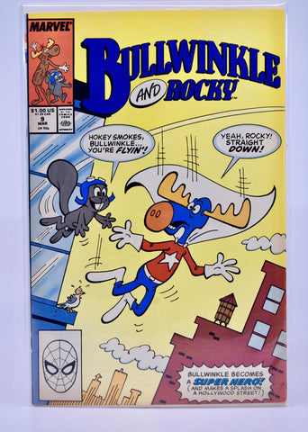 Bullwinkle And Rocky #9 - Marvel Comics - 1989