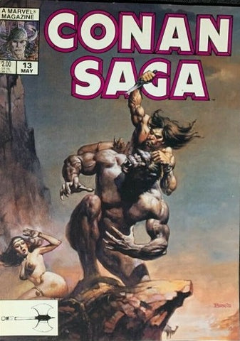 Conan Saga #13 - Marvel Magazine - 1988