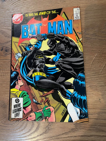 Batman #380 - DC Comics - 1985 - Back Issue