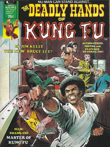 Deadly Hands Of Kung Fu #3 - Curtis Magazines - 1974