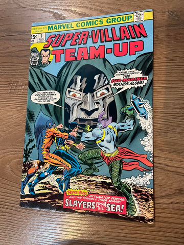 Super-Villain Team-Up #1 - Marvel Comics - 1975