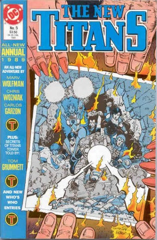 The New Titans Annual #5 - DC Comics - 1989