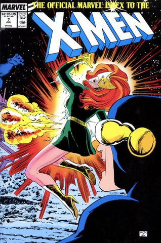 Official Marvel Index to the X-Men #7 - Marvel Comics - 1988