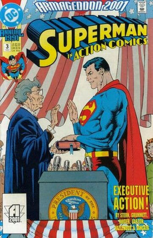 Action Comics Annual #3 - DC Comics - 1991