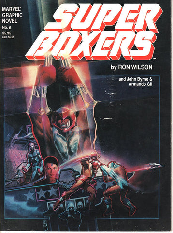Super Boxers - Graphic Novel - Marvel Comics - 1983