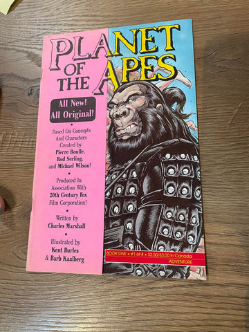 Planet of the Apes #1 - Malibu Graphics - 1990