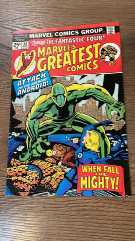 Marvel Greatest Comics #53 - Marvel Comics -1974
