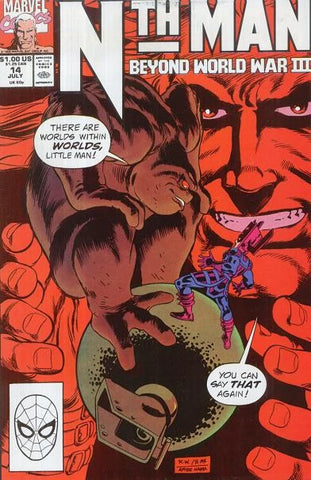 Nth Man #14 - Marvel Comics - 1990