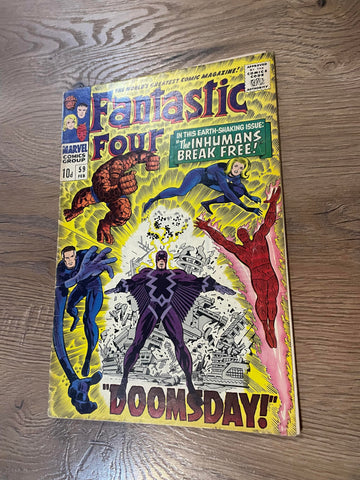 Fantastic Four #59- Marvel Comics - 1967 **