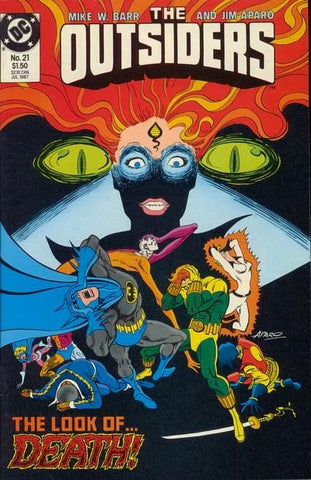 Outsiders #21 - DC Comics - 1987