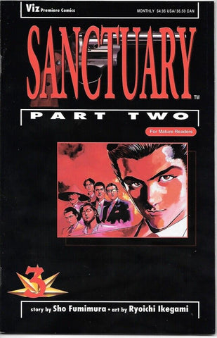 Sanctuary Part 2 #3 - Viz Premiere Comics - 1993