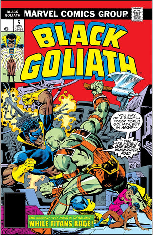 Black Goliath #5 - Marvel Comics - 1971
