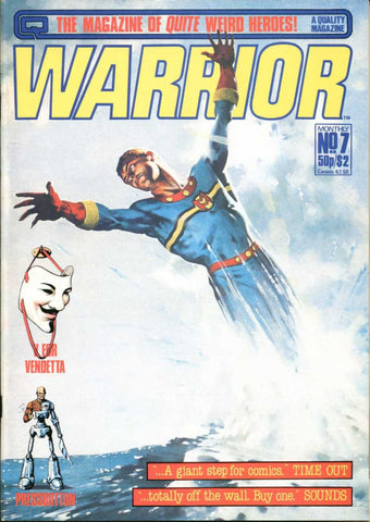 Warrior Magazine #7 - Quality Communications / British - 1982