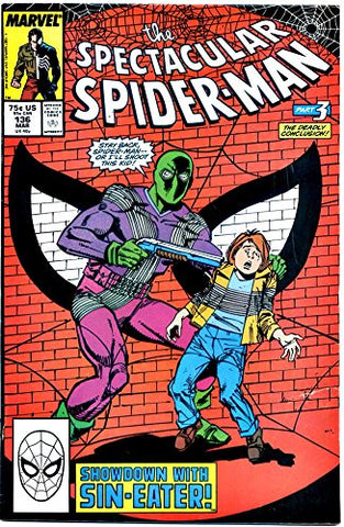 Spectacular Spider-Man #136 - Marvel Comics - 1988