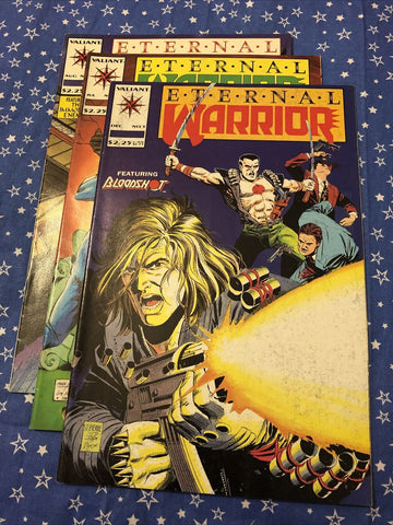 Eternal Warrior (Job Lot x14 Comics) - Valiant - 1991/1994