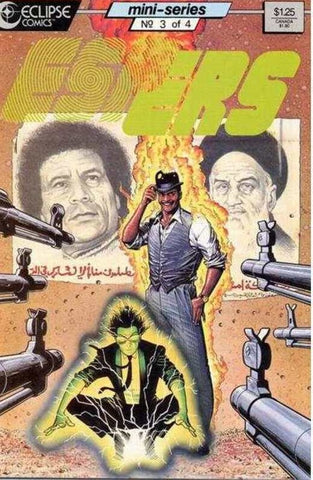 Espers #3 - Eclipse Comics - 1986